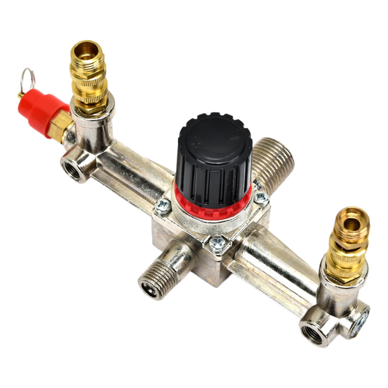 Air Compressor Bracket - Pressure Release Valve Regulator Valve Accessory | Air Pressure Valve Pump Parts Air-Pressure Regulator Valve Accessory Easy to Replace