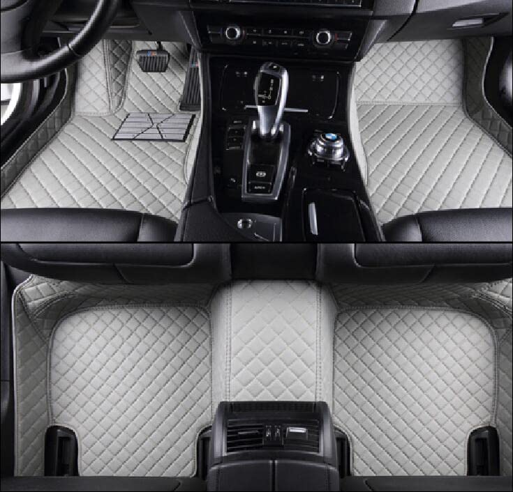 Custom Car Floor Mats Compatible with Mercedes-Benz A B C E G CL CLA CLK CLS ML EQA EQB EQC EQE EQS EQV GLA GLB GLC GLK GLS SLK SL SLC S R AMG GT Waterproof Car Mat (c-Gray)