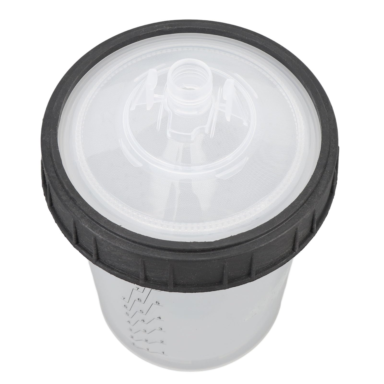 Generic Juego de Vasos Desechables para Mezclar Pintura en Aerosol, a Prueba de Fugas, Multiusos, Evitan la Disolución de la Pintura, Vasos para Pulverizadores de para Automóviles (0-810ML/0-28OZ