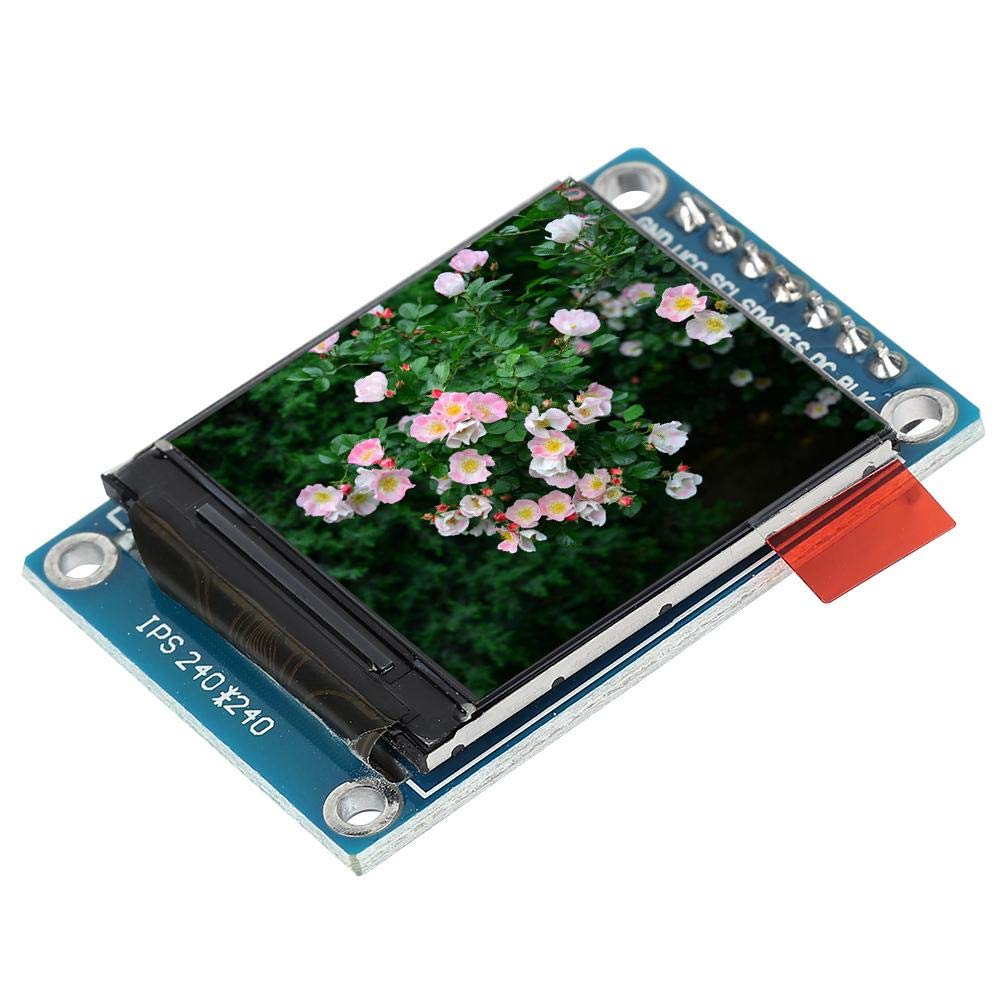 Moduł wyświetlacza LCD, 1,3-calowy moduł kolorowego wyświetlacza LCD IPS Kompaktowy układ Wygodny do osadzenia w różnych urządzeniach 240x240 3,3 V SPI ST7735 dla