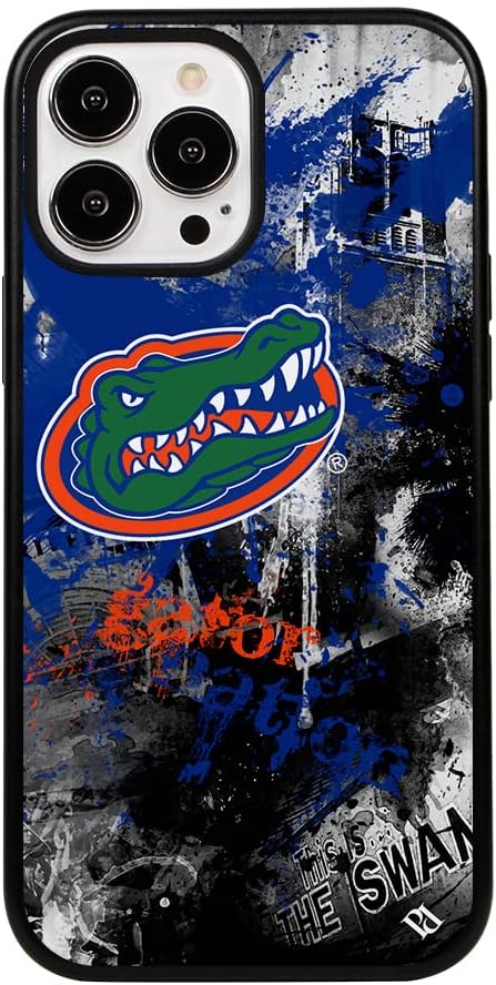 Guard Dog Case Compatible with iPhone 13 Pro Max - Military Grade - Rugged Two Piece Protection - Collegiate Licensed - Florida Gators - by Paulson Designs
