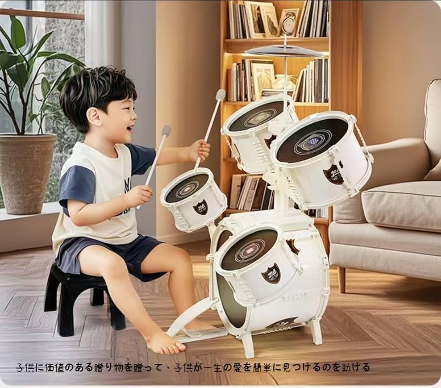 Amazon | Dazzix子供用ドラムキッズドラムセットスターター