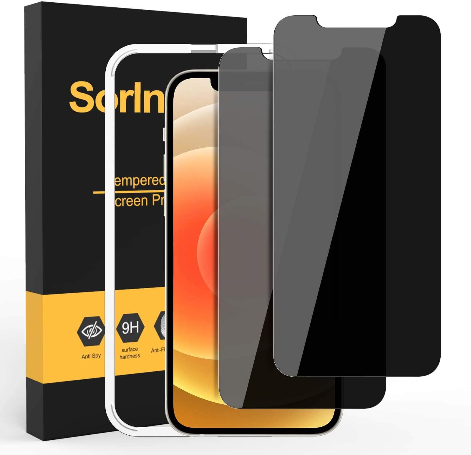 Amazon.com: Pokolan [3-Pack Privacy Screen Protector for iPhone 12 Mini
