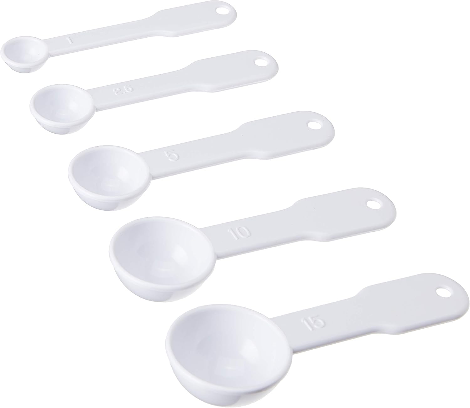 Eko Kinzoku 0406-004 PC Measuring Spoon, 5P