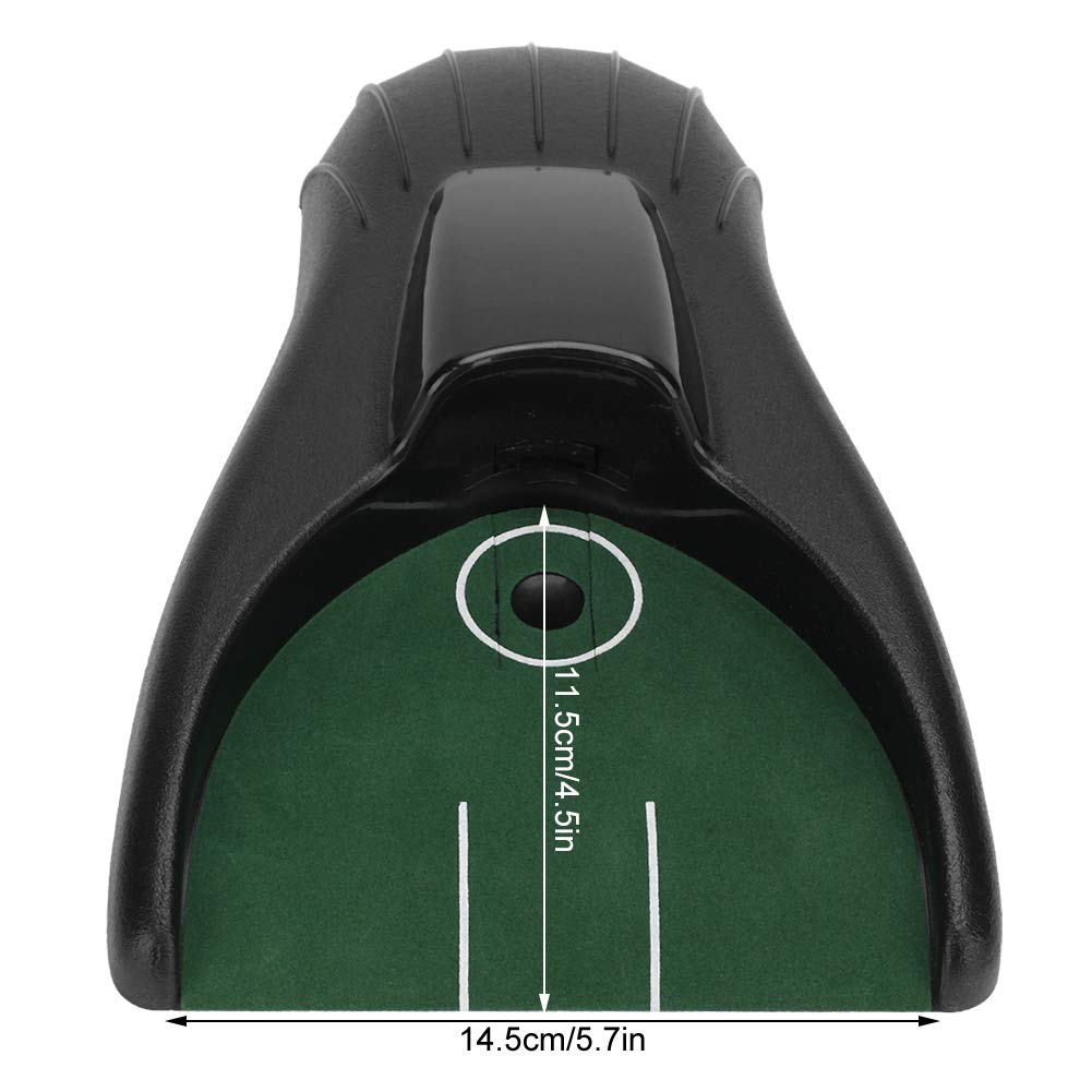 KEENSO Tapis de Putting Balle Golf, Machine Retour alimentée par Batterie, entraînement à Domicile, Bureau, fêtes