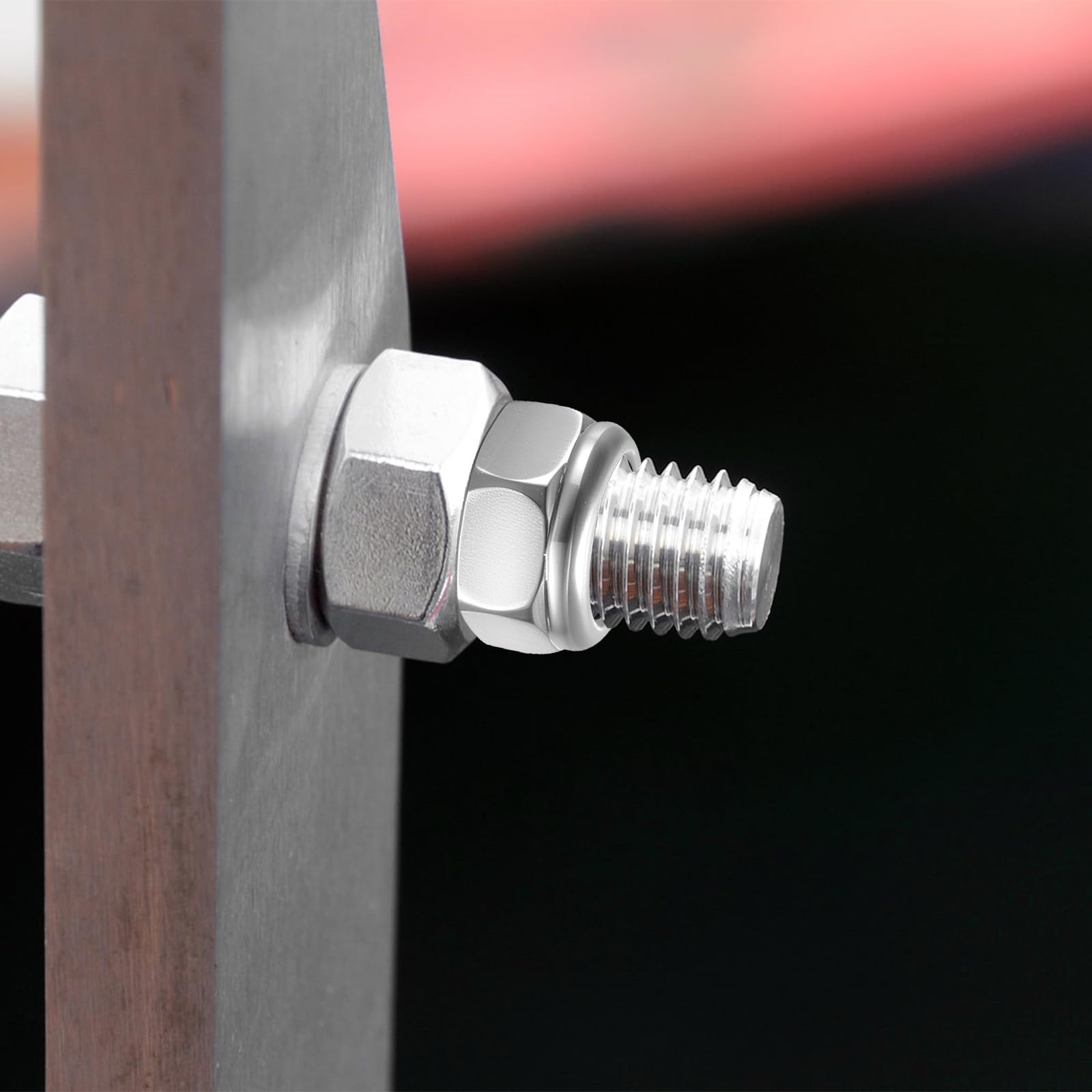 Dadi esagonali in acciaio inox, set di dadi autobloccanti, dadi di bloccaggio per viti, barra filettata, M2, M3, M4, M5, M6, M8, M10, M12, set di dadi in acciaio inox