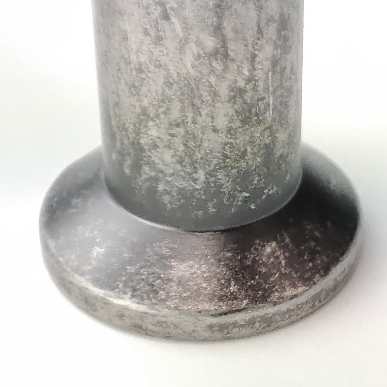 French Furniture Fittings Cupboard Pulls, Set of 6 Cabinet Handles, Antique Pewter - Image 3