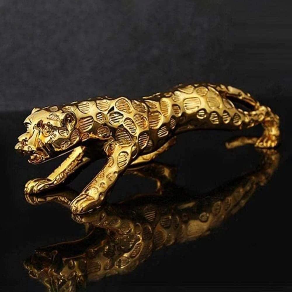 金色の豹の彫刻 装飾品 【公式通販】