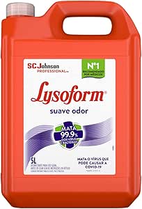 Lysoform Suave Odor, Desinfetante Líquido, Limpeza Casa, 5L Lysoform Suave Odor, Desinfetante Líquido, Limpeza Casa, 5L