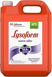 Lysoform Suave Odor, Desinfetante Líquido, Limpeza Casa, 5L
