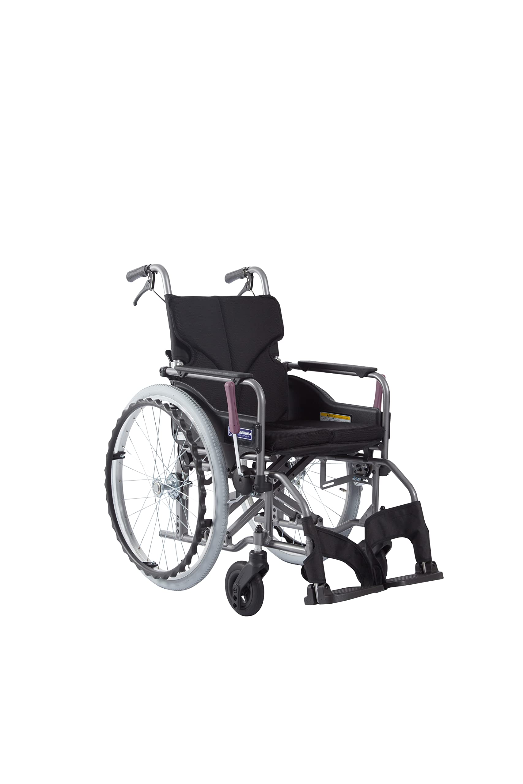 Amazon | カワムラサイクル 車いす モダン Aスタイル KMD-A22-40-H 黒 