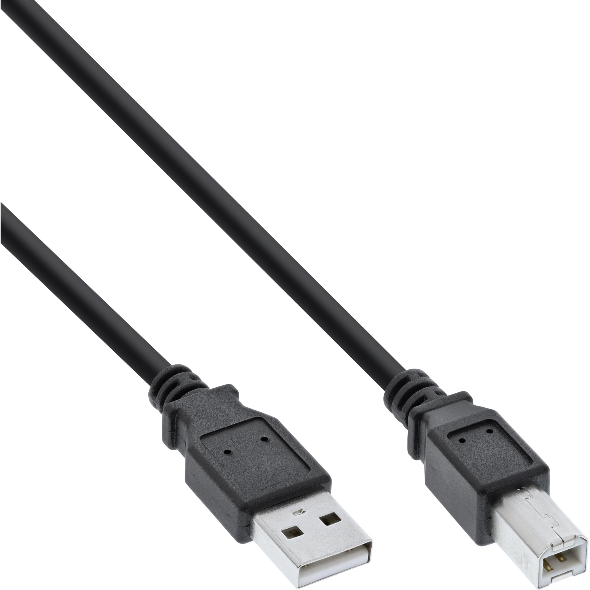 InLine Cavo USB A a B 30 cm Nero