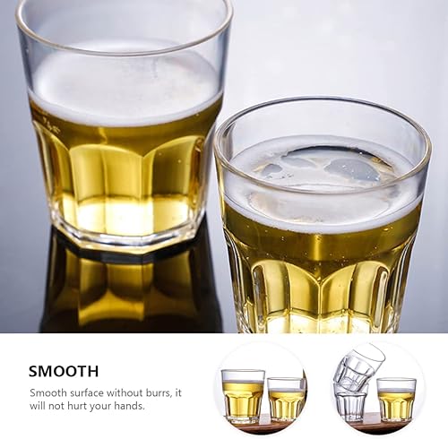 Miniatura 2 de Luxshiny Vasos transparentes para beber, 12 unidades, acrílico para whisky, vasos irrompibles, vasos de cerveza, vasos de cóctel, vasos irrompibles,
