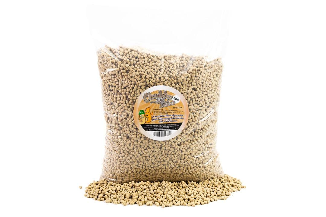 Chubby Wild bird seed, Insects seeds suet pellets, Premium Garden Wild Bird Food 5 Kg, Insect Flavoured Pellet, Contains Tasty High Energy Protein Rich Treat, Attract variety of Wildlife — image 1