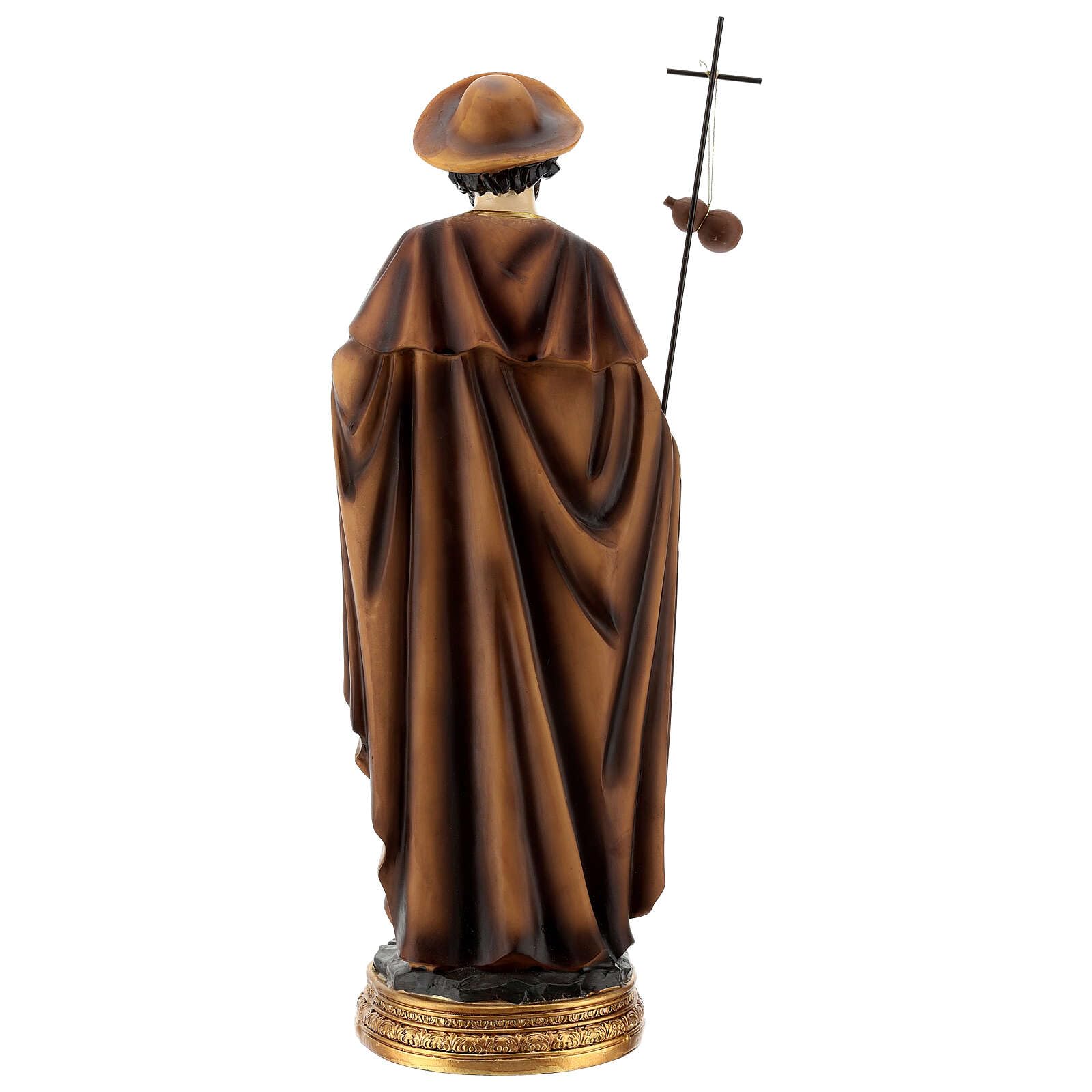 Holyart Statue in resina e PVC: Statua San Giacomo Maggiore 40 cm resina dipinta