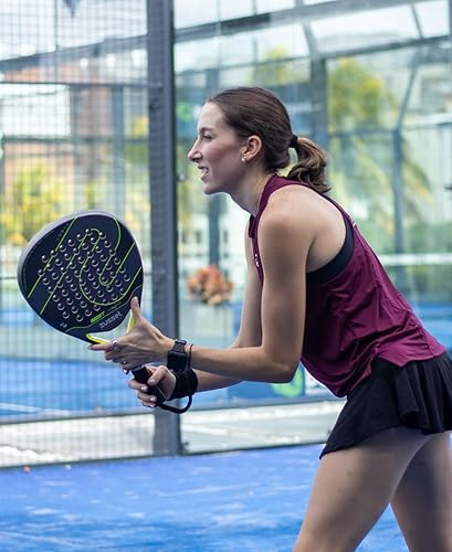 Miniatura 9 de Pala de Padel Boost  Forma de lágrima agresiva para una potencia explosiva  Fibra de vidrio ligera y un equilibrio medio  La mejor Pala de Padel