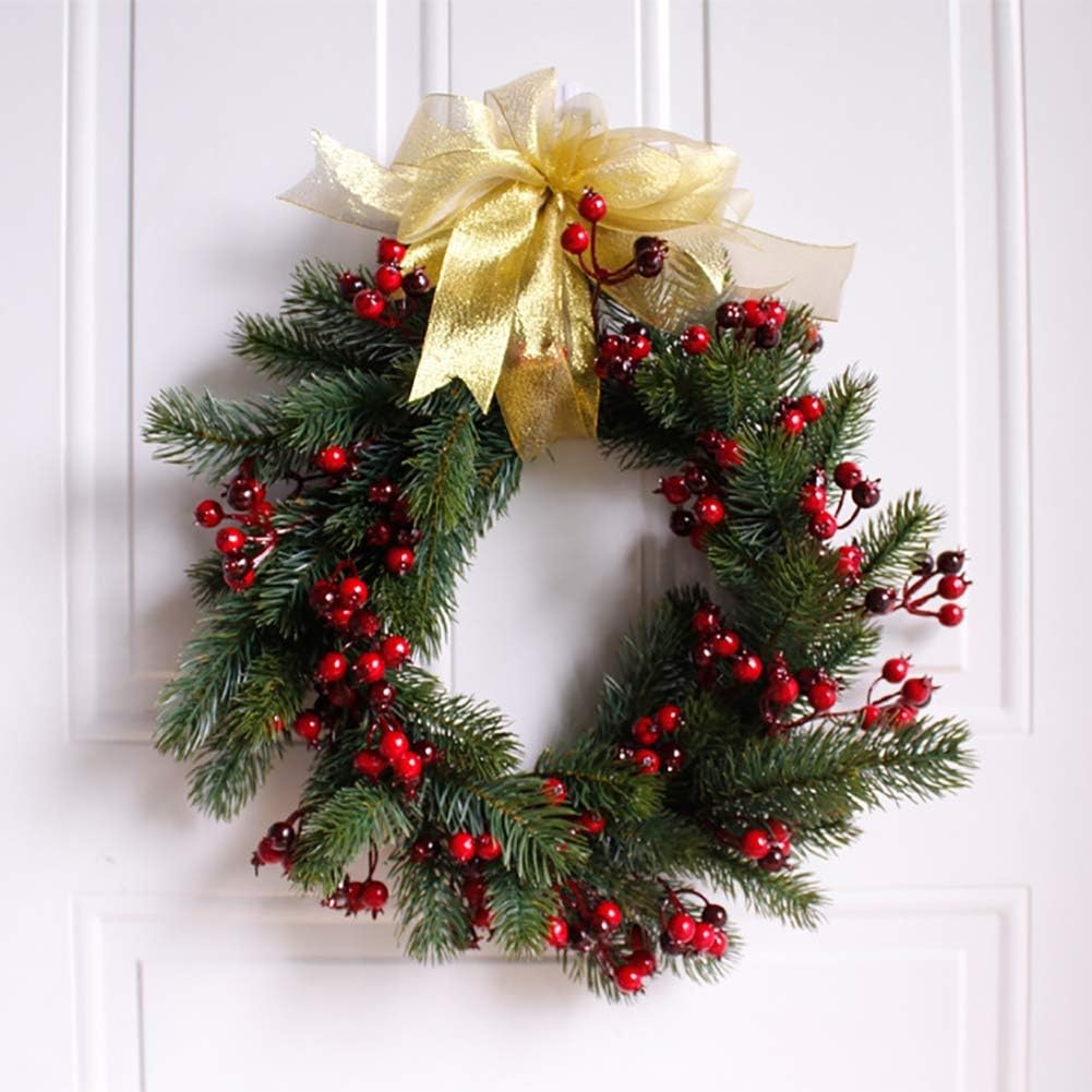 ghirlanda di porte per l'inverno