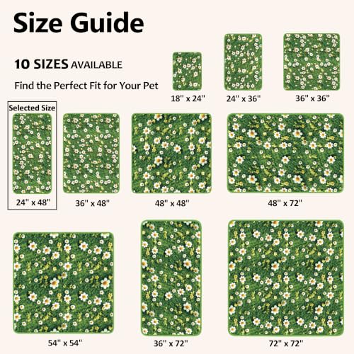 Image of Washable Guinea Pig Pee Pads,Reusable Guinea Pig Cage Liner 2 Pack