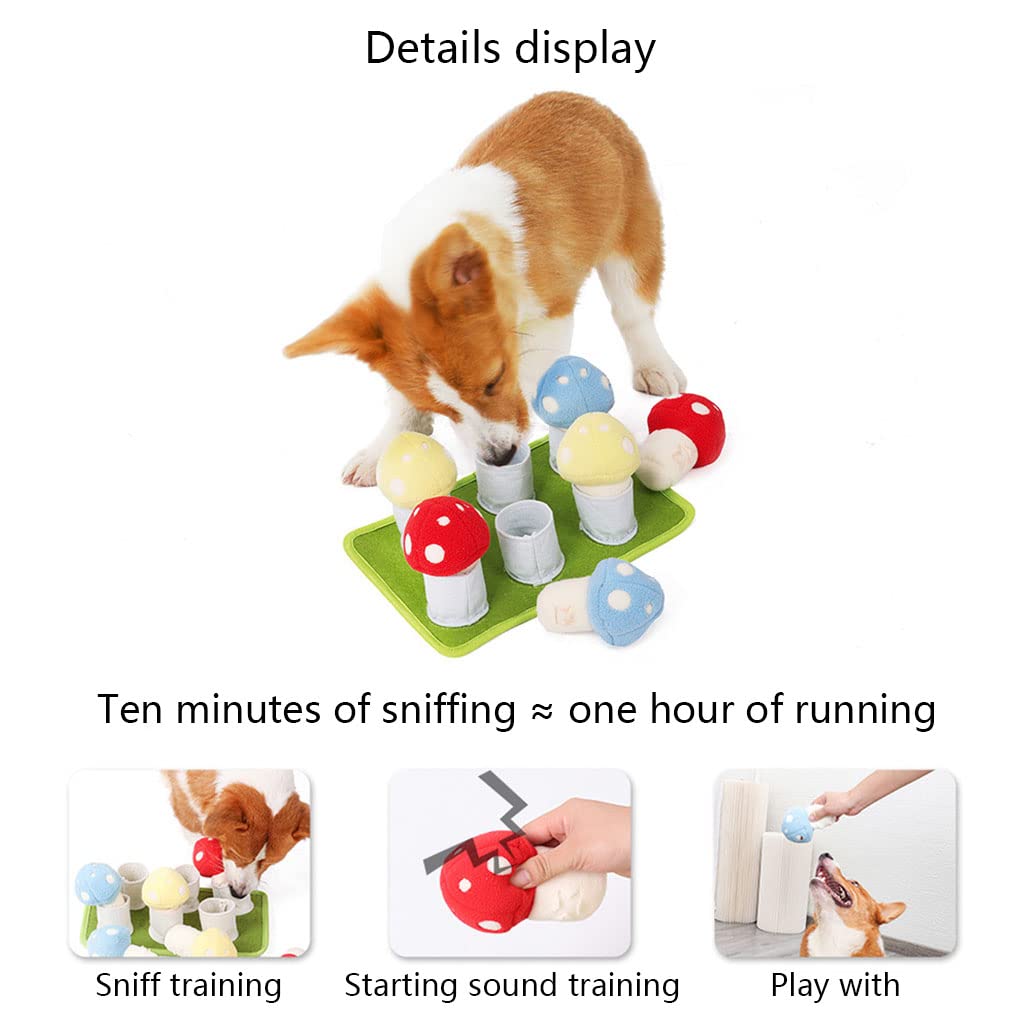 Cane Snuffle Mat Pet Puzzle Giocattoli Durevole Interattivo Mat Dog Arricchimento Giocattoli Pet