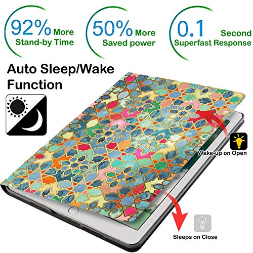 Image of DuraSafe Cases for iPad Pro 11 4th 3rd 2nd Generation Cover A2759 A2761 A2762 A2377 MNXE3HN /A MNXD3HN /A A2435 MNXG3HN /A MNXF3HN /A MNXJ3HN /A MNXH3HN /A MNXN3HN /A MP553HN /A A2228 MY232HN /A - Damask