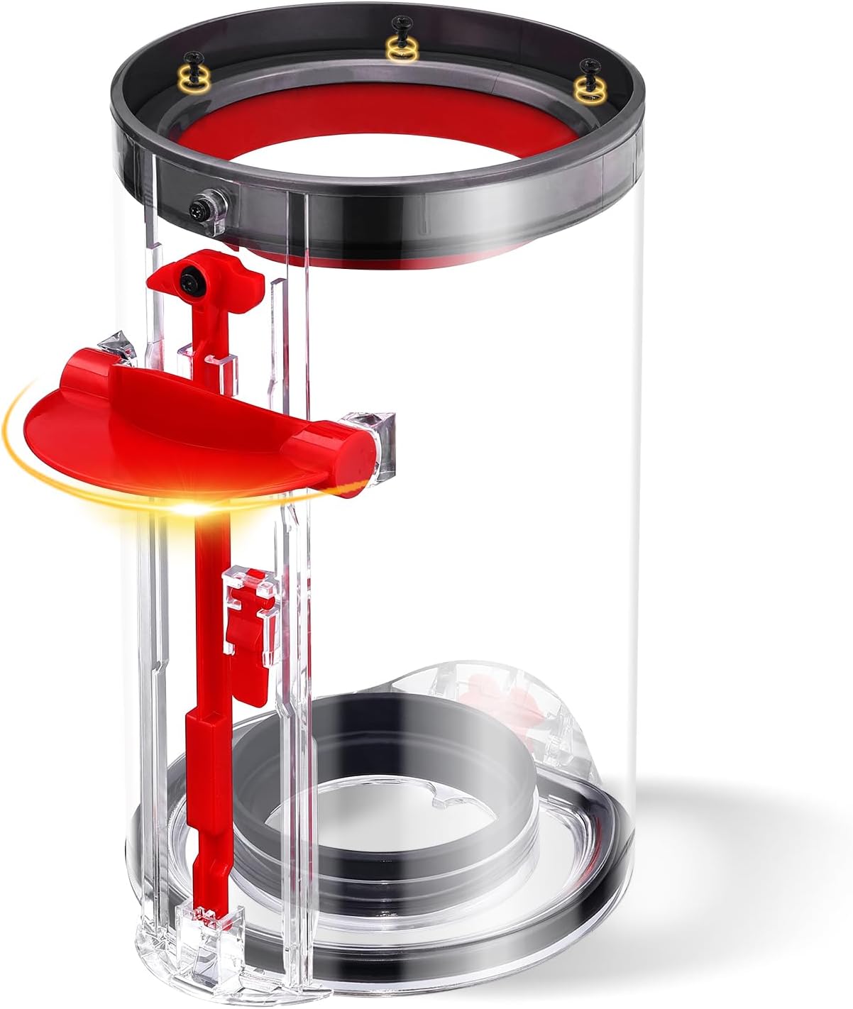 Upgraded Dust Bin Compatible with Dyson V11 V15 SV14 SV15 SV22 Vacuum Cleaner Canister, Vacuum Bin Replacement for Part no. 970050-01 and Part no. 965443-01 V11 V15 Dust Bin