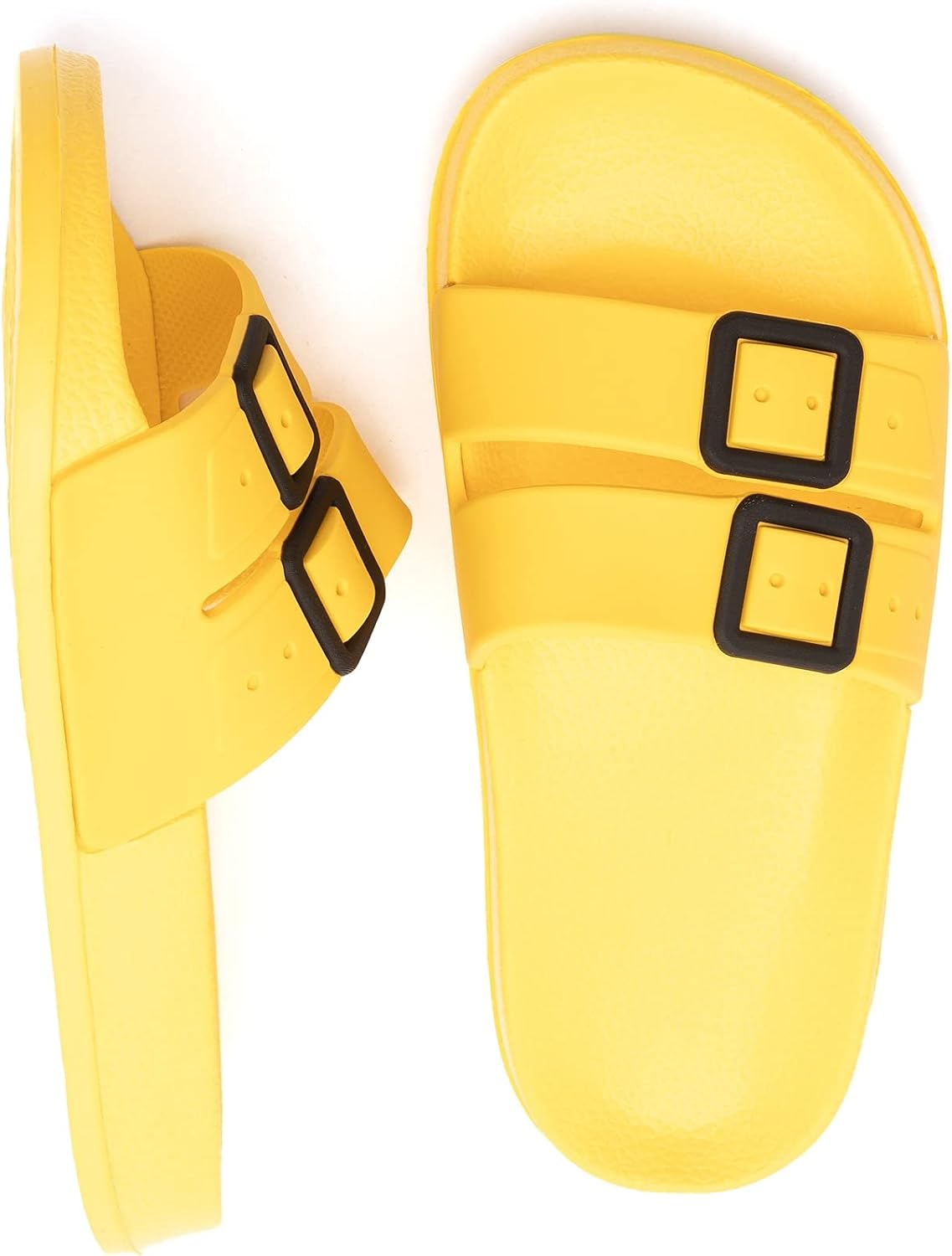 ODOUK Toddler Boys Girls Slide Sandals Slip-On Footbed Water Shoes Beach/Pool