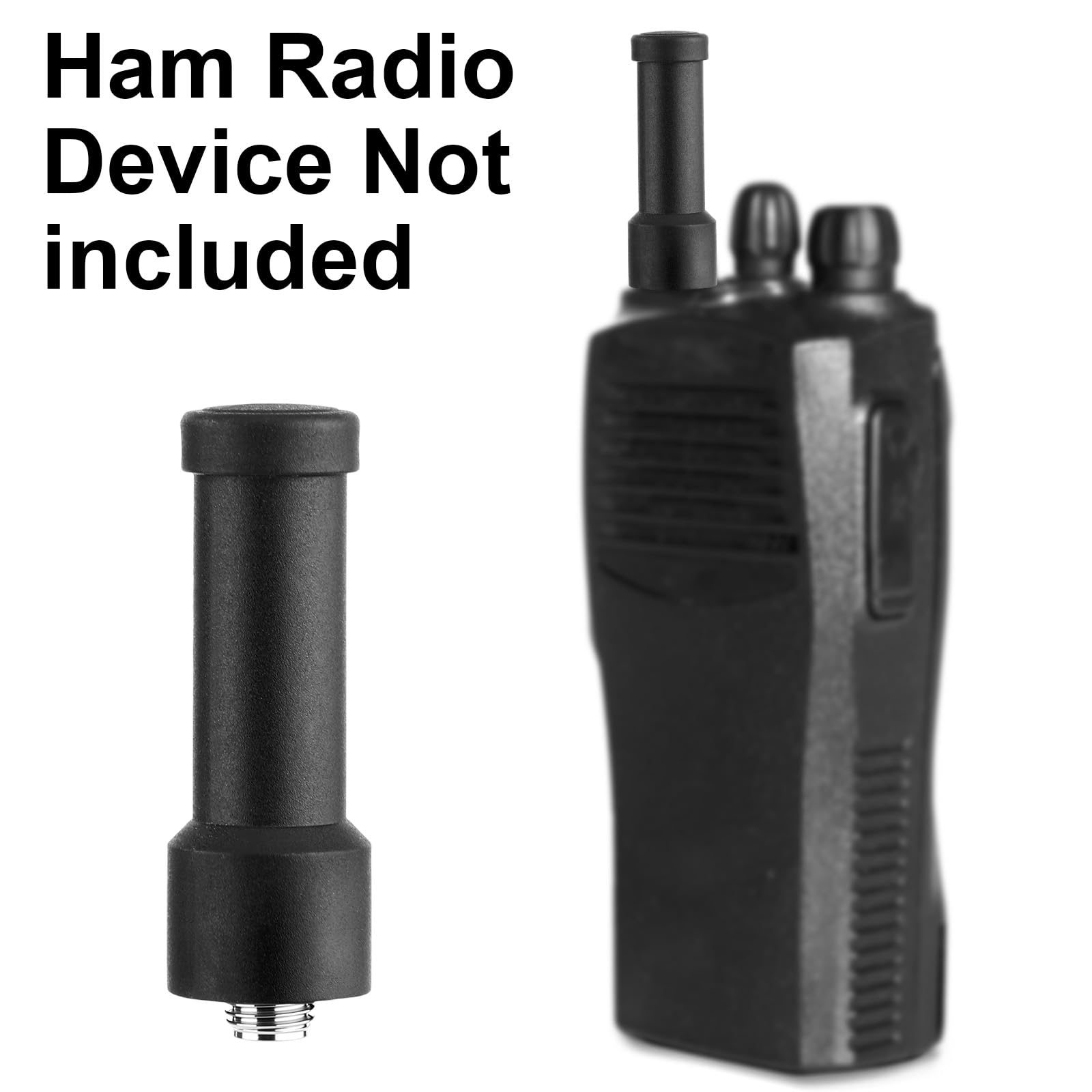 Kingdder Paquete de 40 antenas de radio de dos vías UHF 400-470MHz de repuesto para walkie talkie SMA hembra