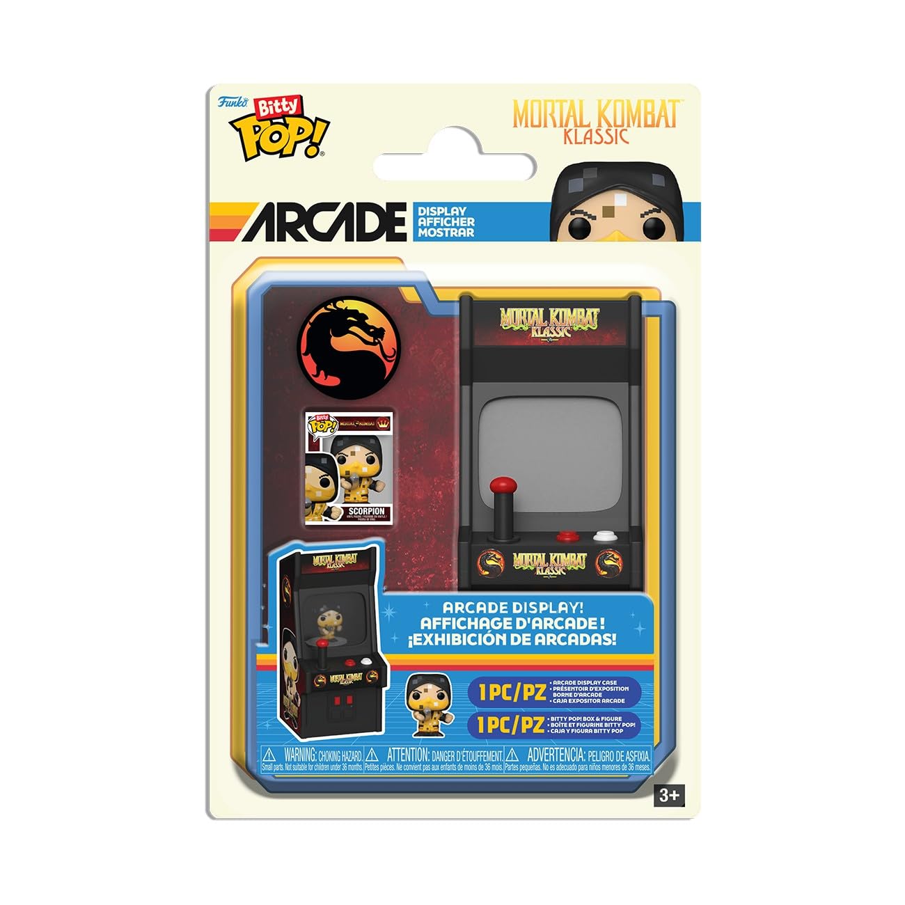 Funko Bitty Arcade: Mortal Kombat