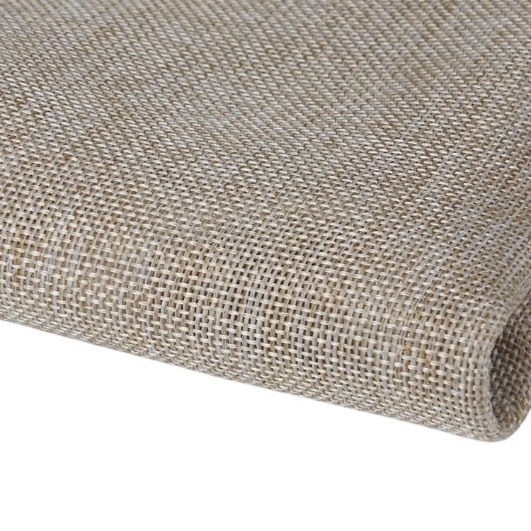 Tissu acoustique anti-poussière en chanvre beige pour habillage de haut-parleur de guitare