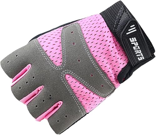 Guantes de bicicleta sin dedos para niñas, guantes deportivos para niñas de 5 a 12 años, guantes de mono, guantes de escalada en roca, ciclismo,