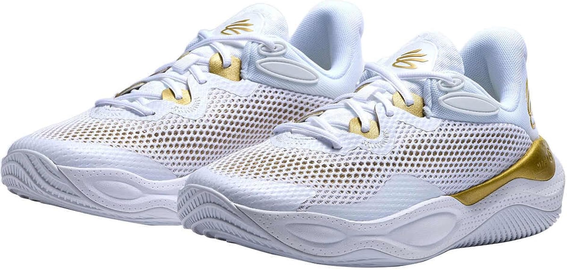 Amazon | [Under Armour] CURRY SPLASH 24 AP White/Halo Gray
