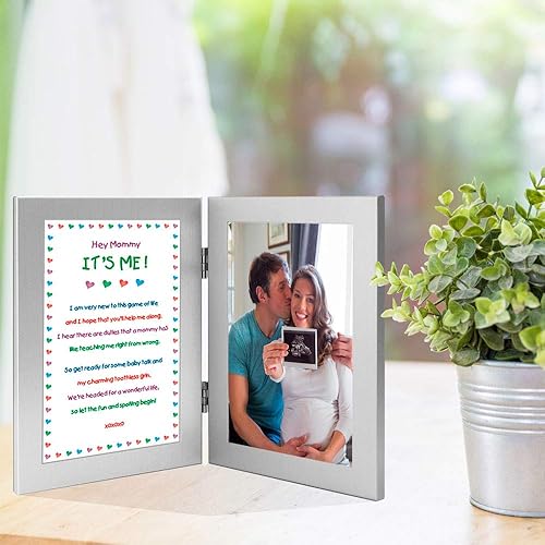 Miniatura 4 de Its me dulce poema para la futura mamá del bebé añadir foto de futura mamá o ultrasonido del bebé