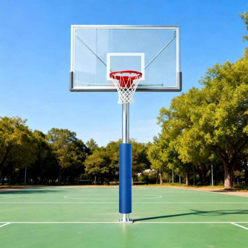 VUIKLCty Safety Column Covers Suitable For Gyms And Playgrounds Suitable For Cylindrical Columns(Blue)