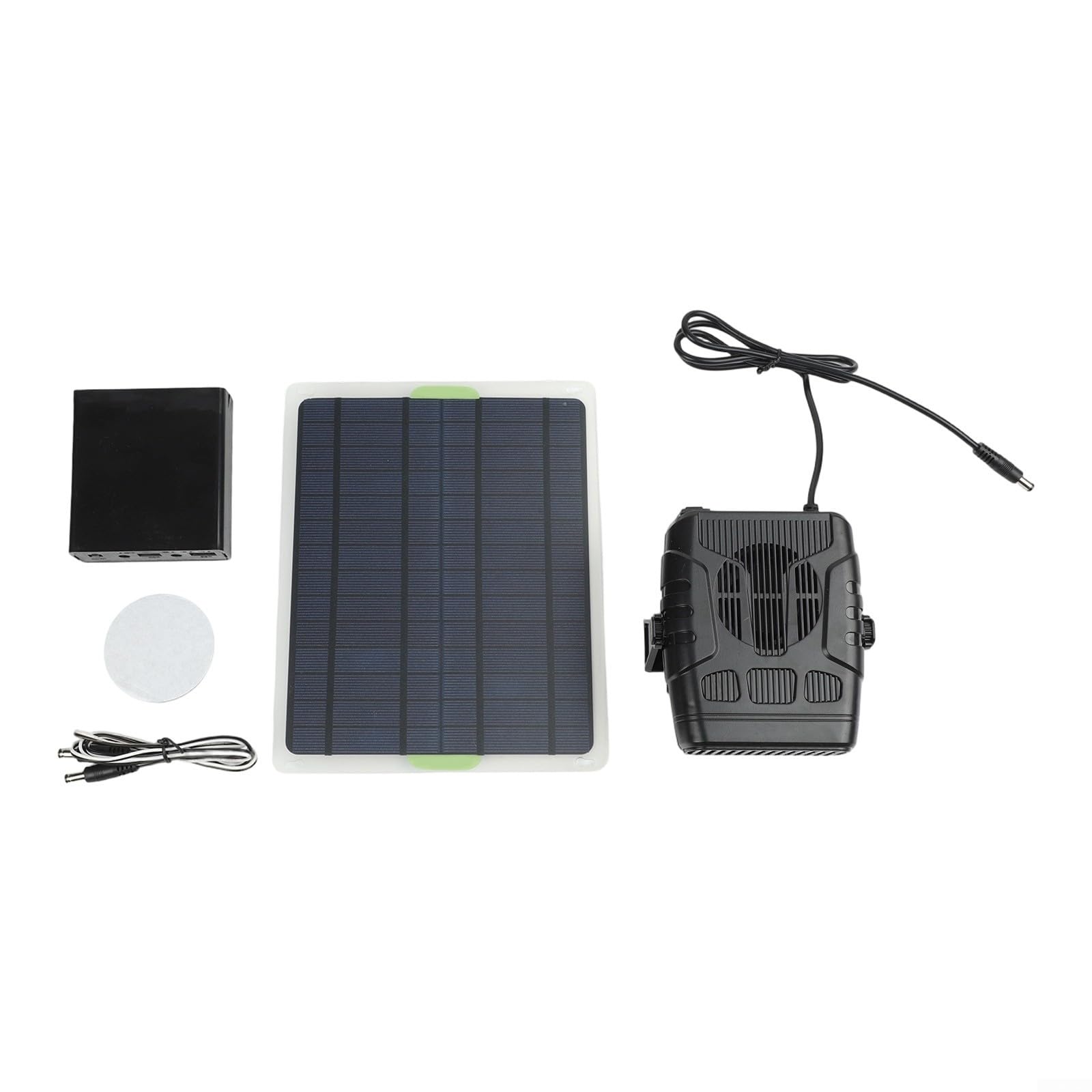 Solarheizung für Hühnerstall Kunststoff Schwarz(C)