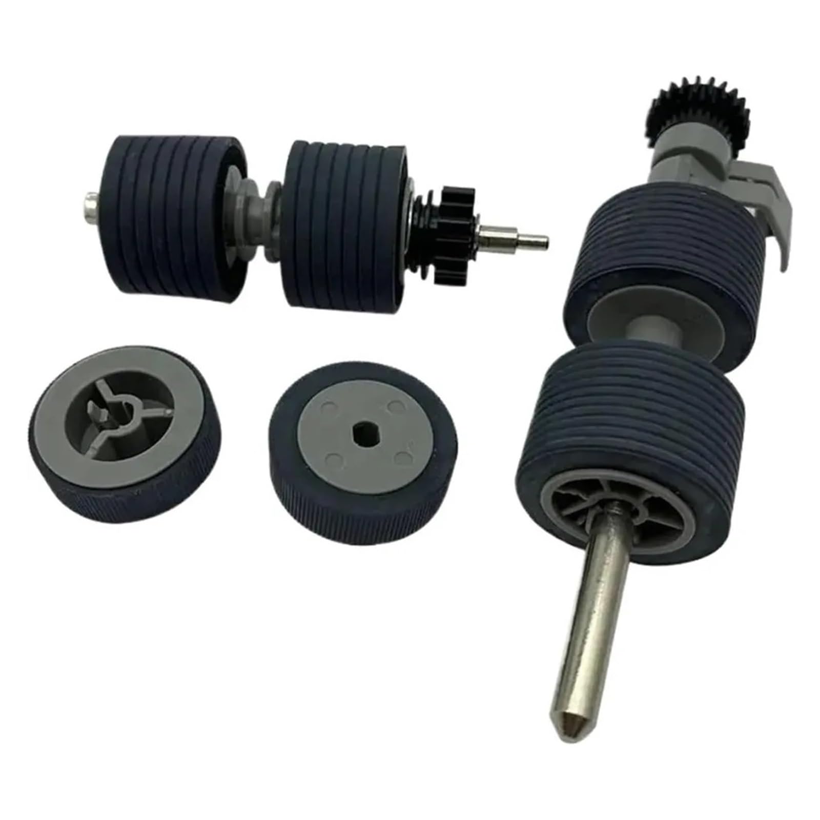 1set Rodillo Alimentador, Compatible con Fujitsu, FI640 FI6400 | Unidad de rodillo de alimentación, piezas de alimentación de papel for escáner, FI640 FI6400 FI6800, LAFI780