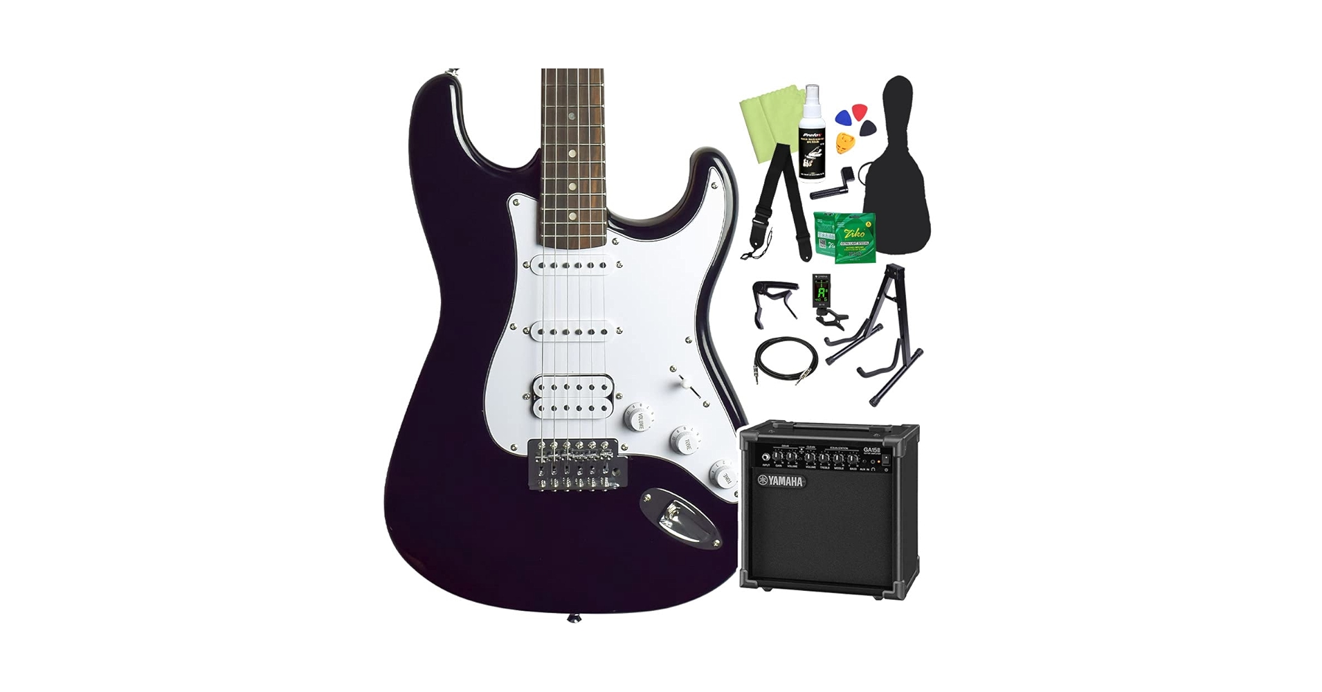 Amazon | FERNANDES LE-1Z/L BLK SSH エレキギター 初心者14点