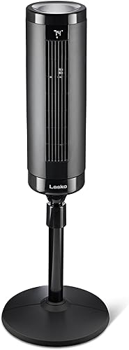 Miniatura 12 de LASKO Ventilador de torre ajustable de elevación de 42 a 54 pulgadas, ventilador de pedestal, flujo de aire de 31 piess, silencioso 28 dB,