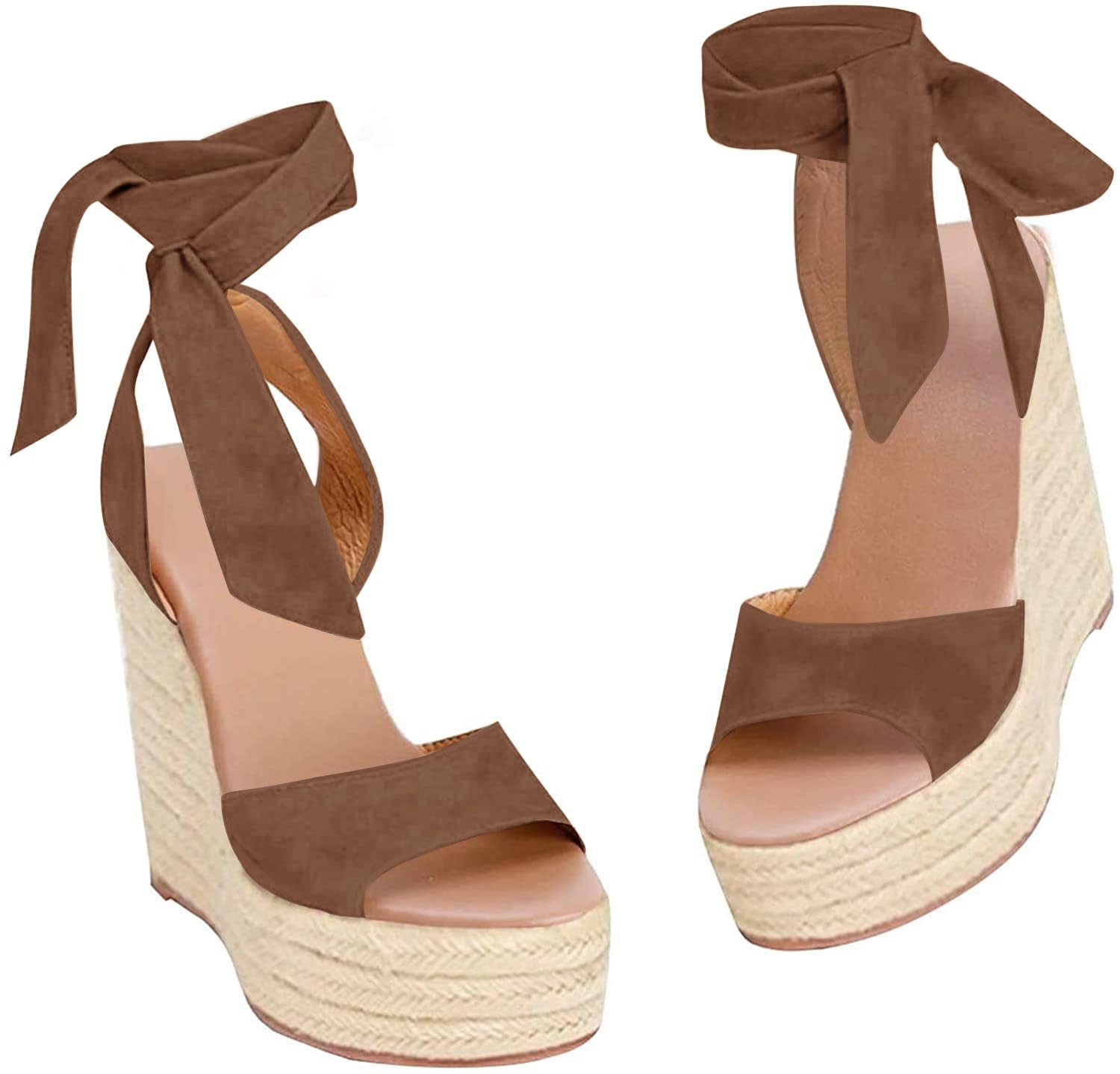 Photo 1 of Fashare Women's Espadrille Wedge Sandals