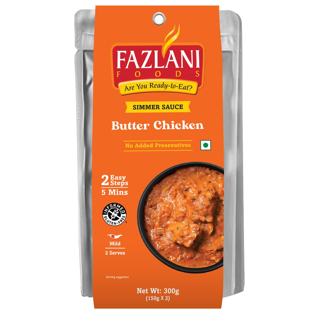 See full amazon price history chart for Fazlani Foods Ready To Cook Butter Chicken Sauce (Murg Makhani) No Added Preservatives - 300 Gram Fazlani Foods Ready To Cook Butter Chicken Sauce (Murg Makhani) No Added Preservatives - 300 Gram (B0BFDJL2QD) Amazon Price History, Amazon Price Tracker