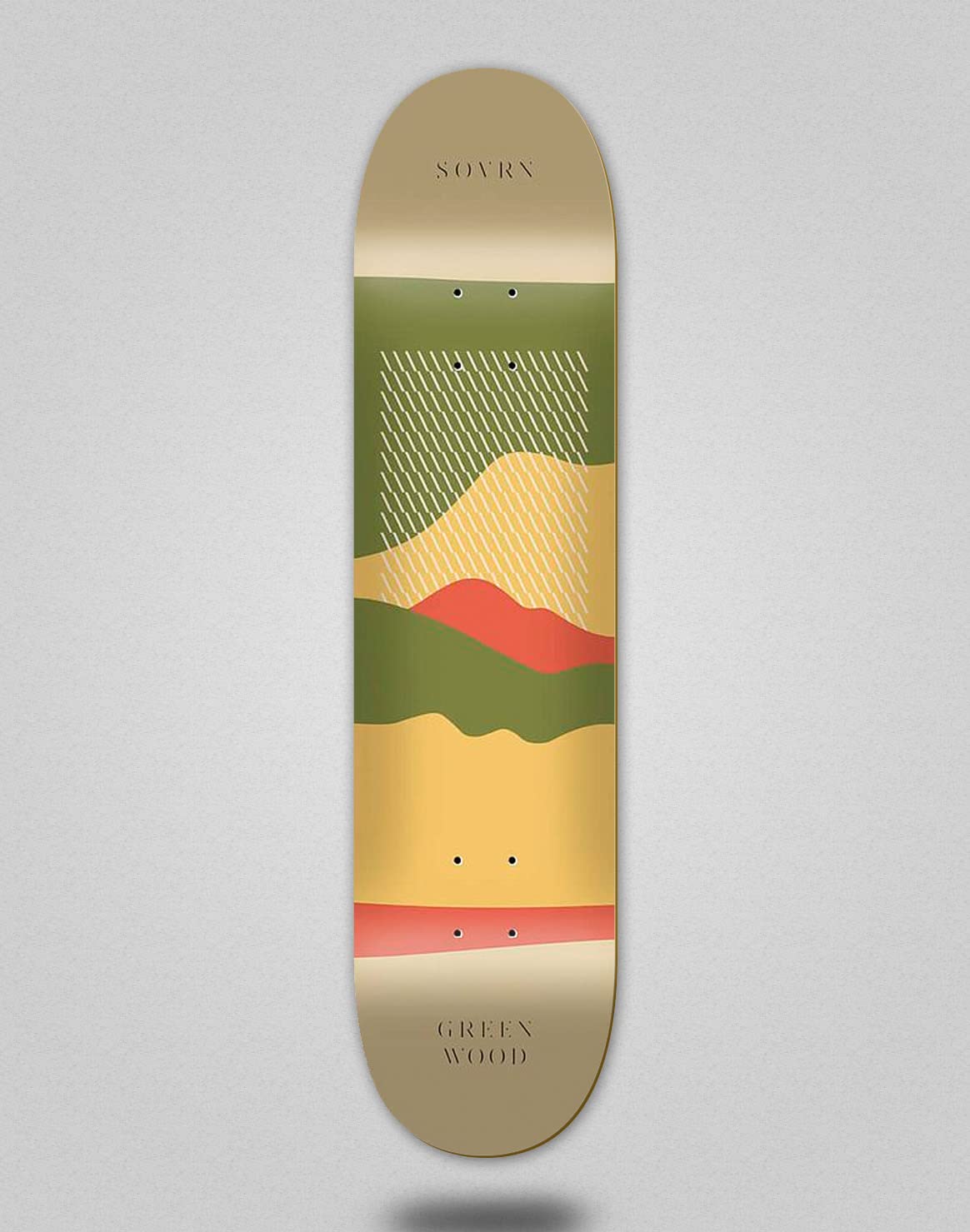 Sovrn Skateboard Deck Autumn 01 8.25