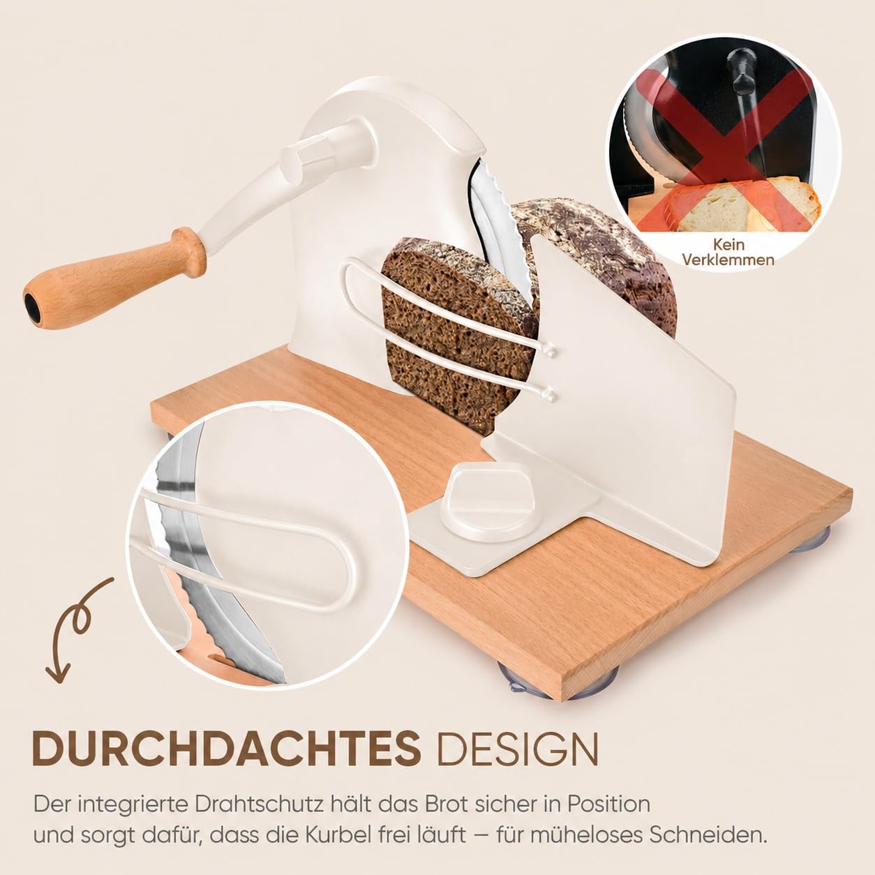 SOWKIPE Bread Slicer - Perfect Slices Every Time -5 SOWKIPE Bread Slicer - Perfect Slices Every Time -5