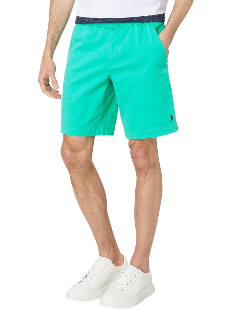 U.S. POLO ASSN. Twill Jogger Shorts