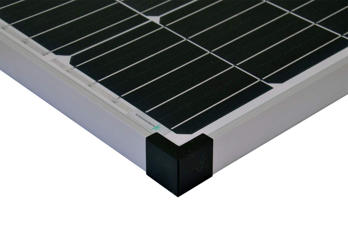 SOLARTRONICS Inselanlage Komplettset: 2x 100W monokristalline Solarmodul + 20A Laderegler + PV Kabel + Solar Y-Stecker