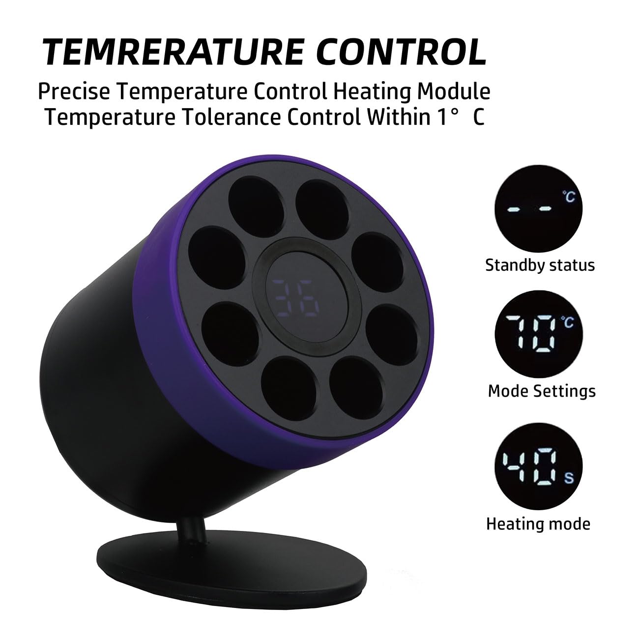 AR Heater Heating Machine Composite Material 40-70? with Silicone Cover Temperature Display Warmer HYG-JR06