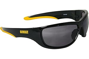 DEWALT Safety Glasses for Men - Dominator Safety Glasses Frameless Full Rim
