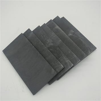High-purity graphite electrode plate cathode anode conductive water treatment electric spark graphite sheet200x100x6mm 1pcs