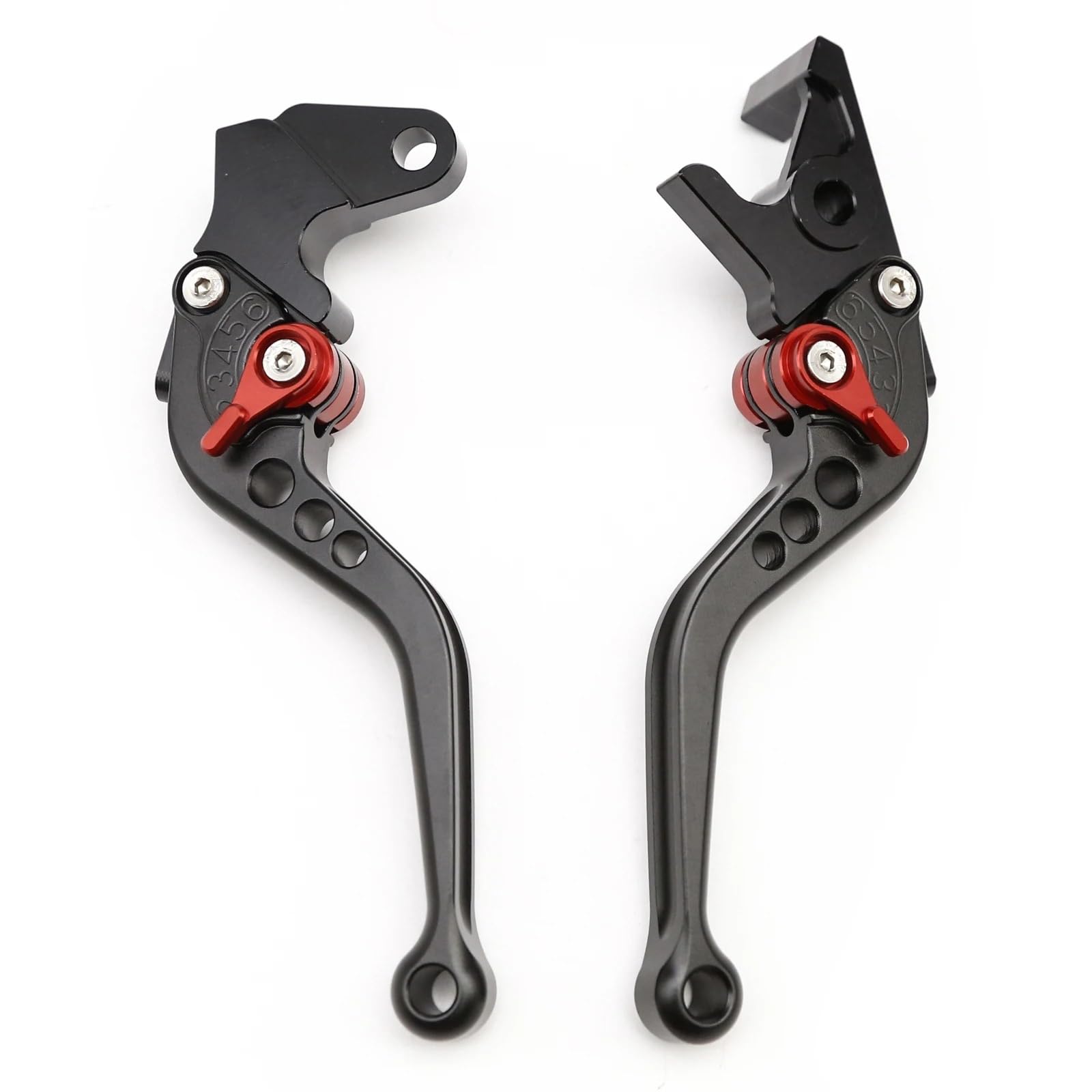 Baysgcq Raptor 250 2008-2013 Motorbike Brake Levers Fit For Raptor Yfm125r Yfm250r Yfm700r Yfm 700 Cnc Short Matte Clutch Lever(Raptor 250 2008-2013)