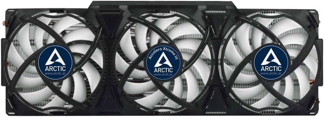 ARCTIC Accelero Xtreme III - AMD/NVIDIA Graphics Card Cooler, Pre-Applied MX-4 Thermal Paste, incl. Three 92 mm PWM Fans