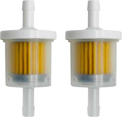 Miniatura 5 de Filtro de combustible en línea de gran capacidad de 14 pulgadas, paquete de 2  Alto rendimiento de 40 micras  Compatible con Briggs Stratton 691035