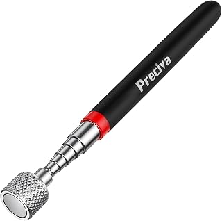 Magnetic Pickup Tool, Magnetic Upgrade (15LB/6.8kg), Extendable Stick 18-77CM, Non-Slip Handle, with Pocket Clip, Gadgets for Men, Birthday Gifts for Him